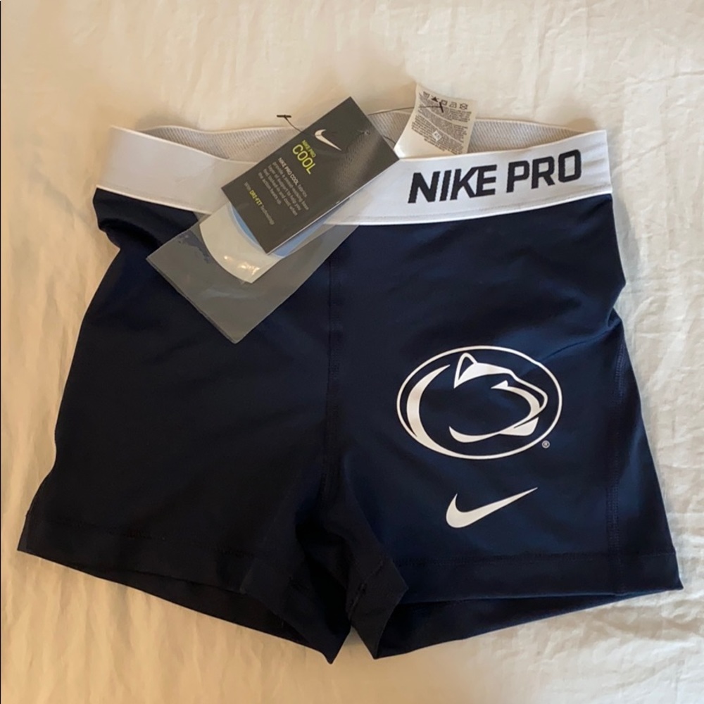 Penn state nike pro shorts